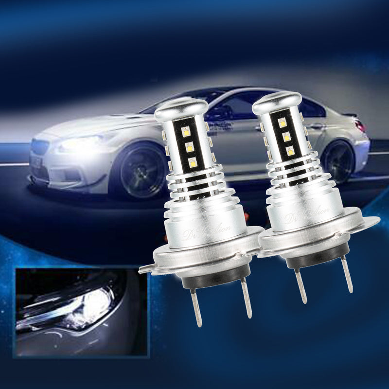 LED Headlight 6000K 2000W 300000LM Low Beam bulbs High Power Generic