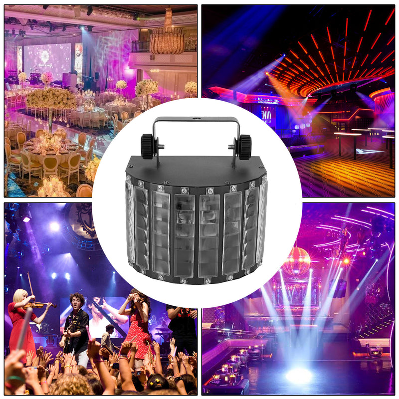 LED Mini Butterfly Light DMX DJ Disco Party Club Stage Effect Beam Light AU