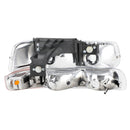 Chevrolet Silverado 99-02/Tahoe Suburban 00-06 Headlights Assembly+Bumper Signal Lamps