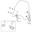 ABS Plastic Motorcycle Windscreen Windshield for Harley Dyna Softail Models Generic