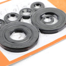 Complete Engine Oil Seal Crankcase Kit - 9pcs for Honda CRF250R 2010锟斤拷C2017 Generic