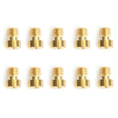 10set Round Head Main Jet 5mm 82-105 For GY6 Motorcycle Scooter Carburetor PZ19 Generic