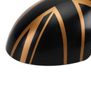 Mirror Covers for MINI Cooper R55 R56 R57 R58 R59 R60 R61 Power Fold Mirror Black/Gold