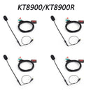 4x Mini Car Radio Finger Big PTT Handsfree Microphone for QYT KT8900 KT8900R