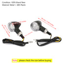 Universal Small Bullet Motorcycle Turn Signal Blinker Indicator Lights Generic