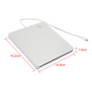Type-C External Portable Blu ray Drive DVD Combo Player Reader for Win10 Mac OS
