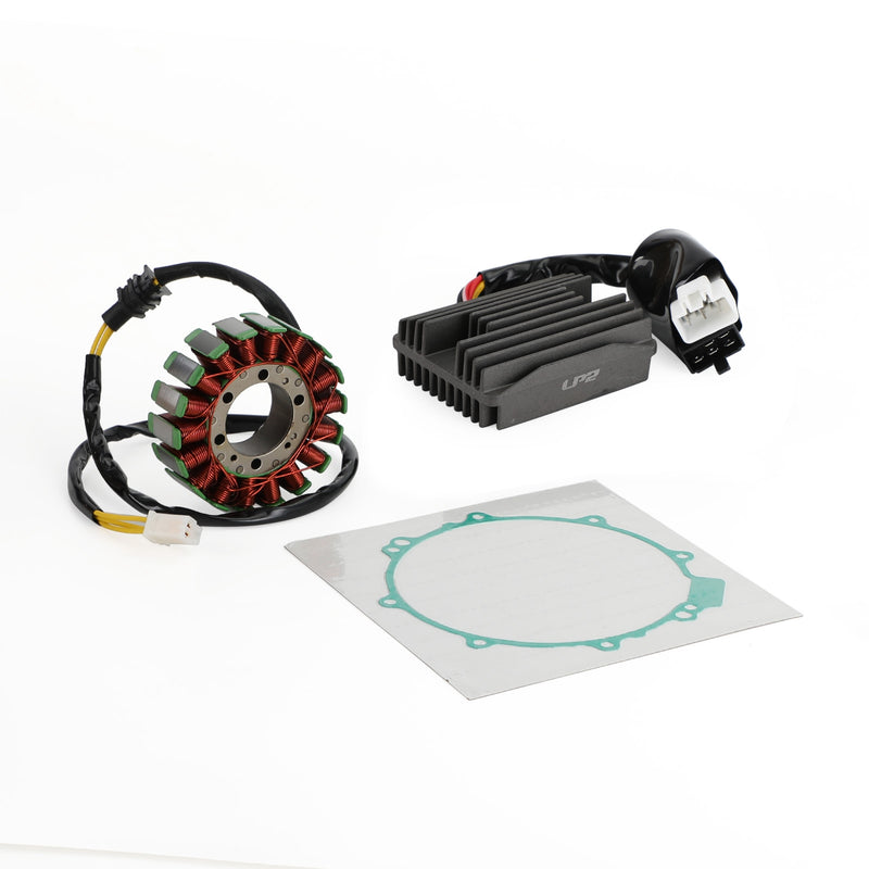 Magneto Stator+Voltage Rectifier+Gasket For Honda VFR800Fi Interceptor 800 00-01 Generic