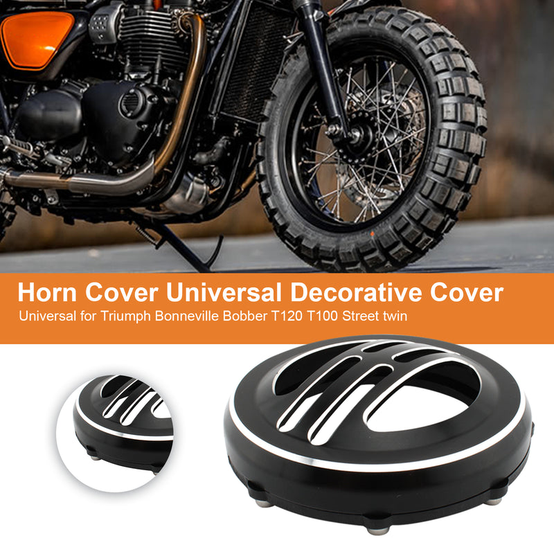 Horn Cover Universal Decorative Cover For bobber T120 T100 Street twin Generic