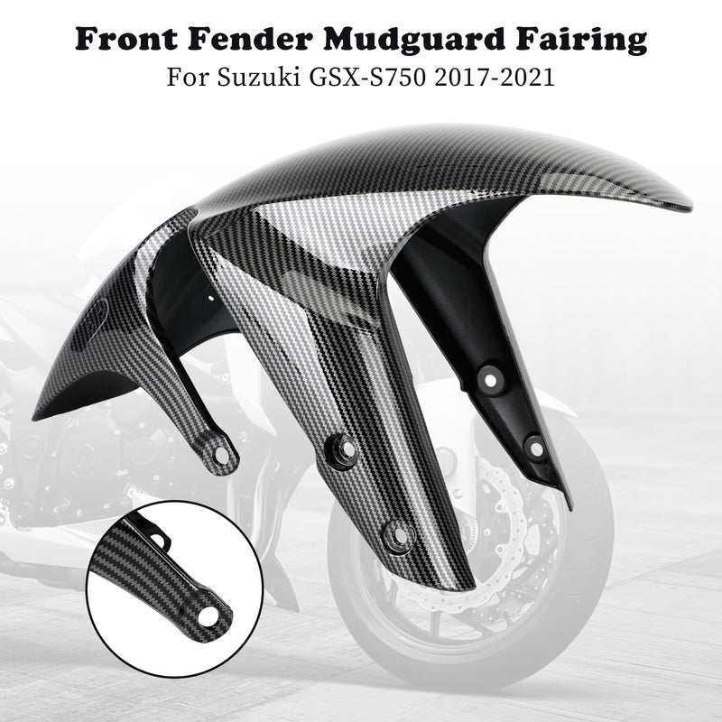 Front Fender Mud Guard Hugger Cowling Fairing For Suzuki GSX-S750 2017-2024 Generic