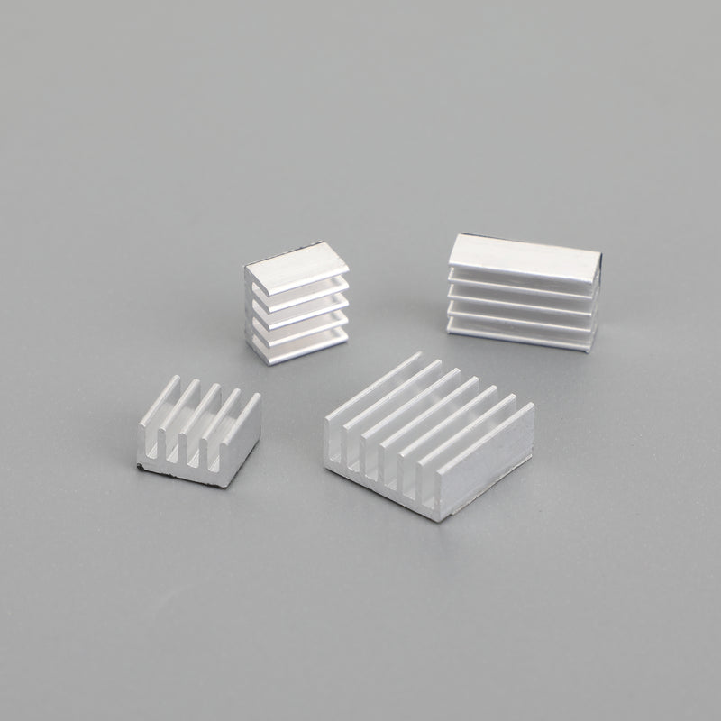 Durable Heatsink Radiator Cooler Kit with Sticker 4PCS/Set Raspberry Pi 4B Model