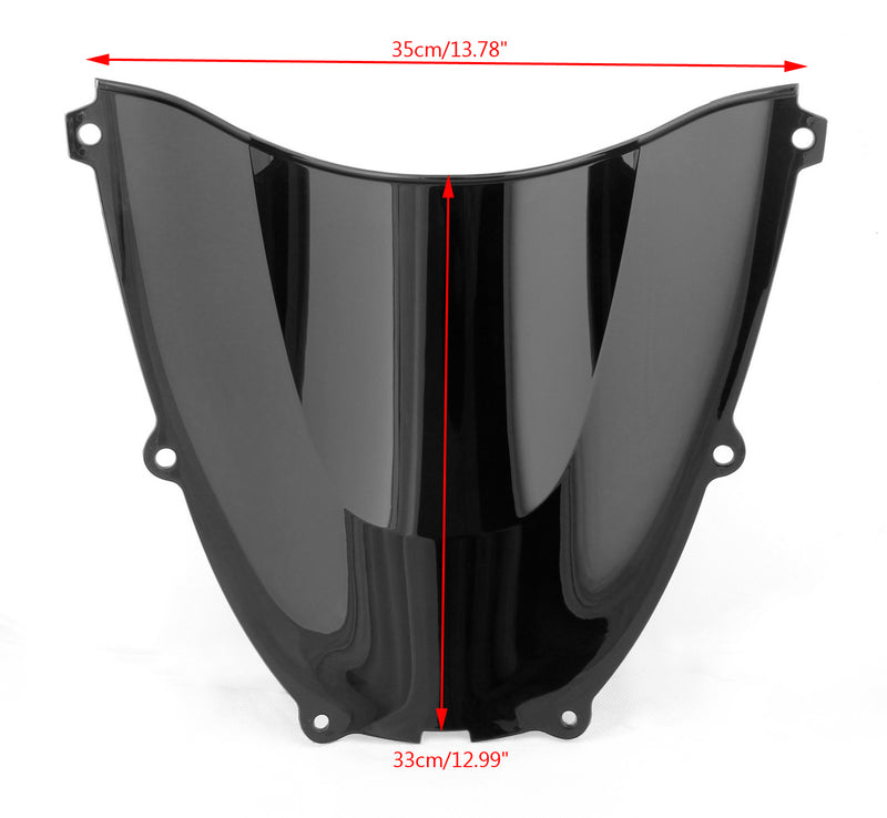 Windshield Windscreen Double Bubble For Yamaha YZF600R YZF 600R 1999-2007 Generic