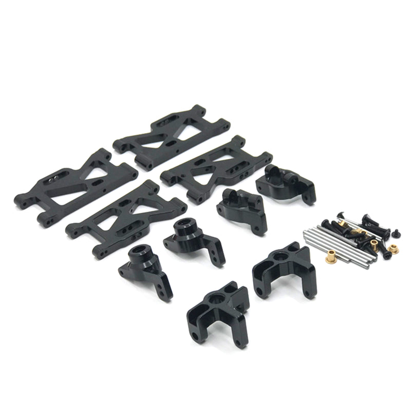 Front Rear Swing Arm Set For Wltoys 124016 124017 124018 124019 144001-02 RC Car