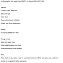 Window Visors Vent Rain Guard Shield Wind Deflector For Toyota Sienna 2011-2020