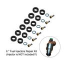 6PCS Fuel Injectors Seal O-Ring Kit MD164888 fit Mitsubishi 3000GT INP-014