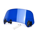 Universal Adjustable Clip On Windshield Extension Wind Deflector Black Generic