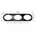 Diffuser Rear Panel Race Bumper USA Air Aluminum Car Black Universal Diversion Generic
