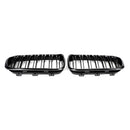 BMW 1 Series F20 F21 2015-2017 Gloss Black Double Front Kidney Grill Grille