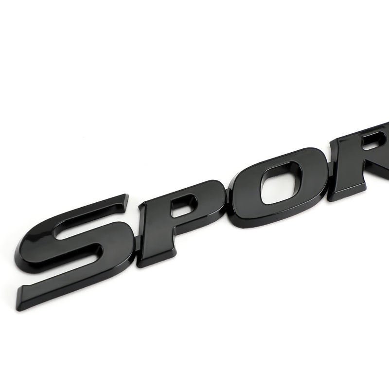 3D Sport Logo Car Trunk Tailgate Emblem Badge Decal Sticker Carbon