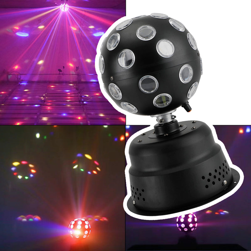 Disco Party Lights Strobe LED DJ Ball Sound Activated Bulb Dance Lamp Stage Show