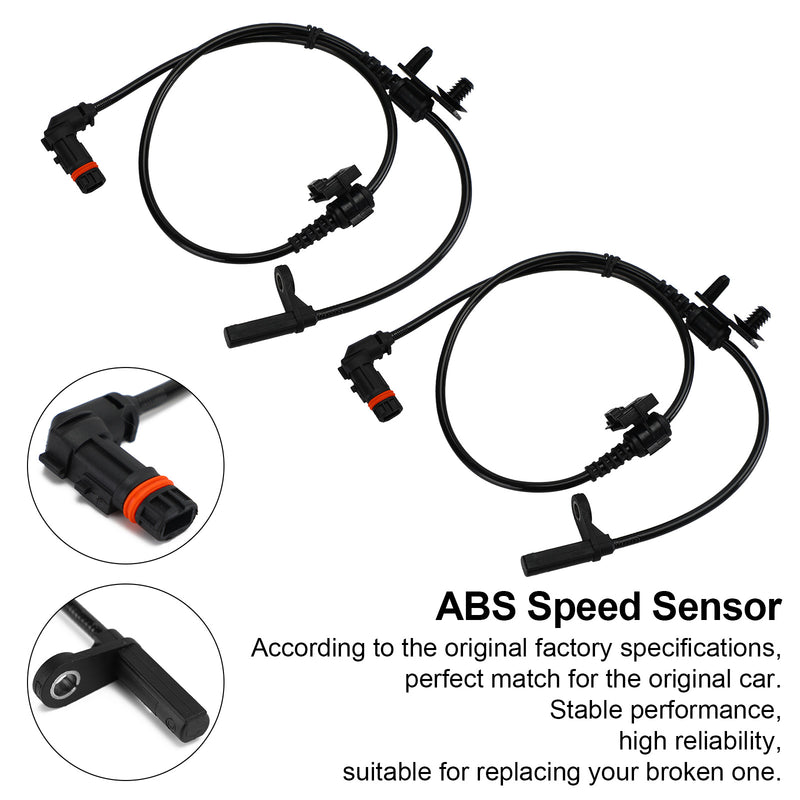 2pcs Front Left&Right ABS Speed Sensor 4779244AB for CHRYSLER 300C Dodge Generic