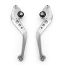 Short Clutch Brake Lever For KTM 790 Duke Before 2019 Silver Generic