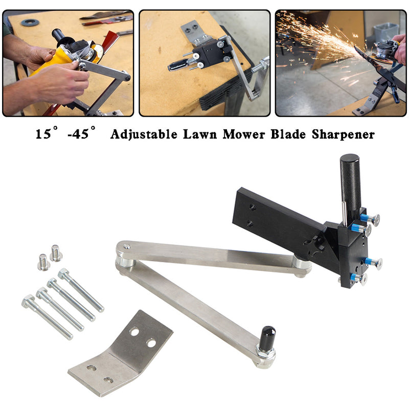 15¡ã-45¡ã Adjustable Lawn Mower Blade Sharpener Tool For Grinding Machine Fedex express