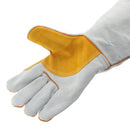 14Inch Leather Welding Gloves For Tig/Mig/BBQ/Stick Welders Heat Resistant