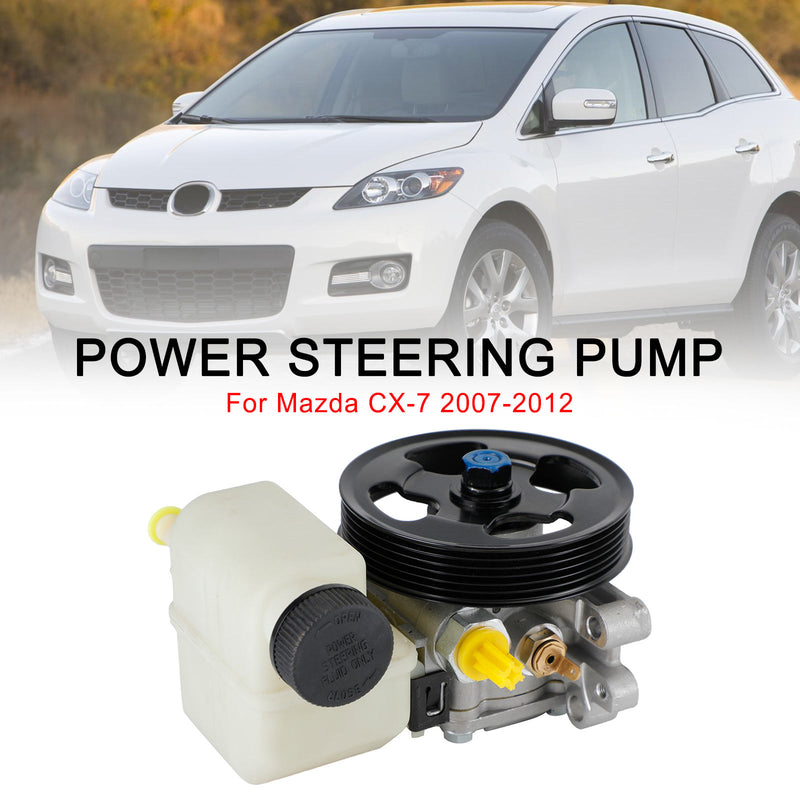2007-2012 Mazda CX-7 2.3L l4 2.5L Power Steering Pump w/Pulley & Reservoir