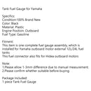 Fuel Tank Gauge Meter Assy Management for Yamaha Outboard Engine Motor 12L 24L