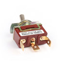 2 Terminal 3P (ON)-ON 15A 250V Toggle Switch Reset Boot SPDT Industrial Grade