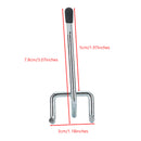 50Pcs Peg Hooks 2 Inch Pegboard Hooks Safety Black Tip Peg Board Hooks