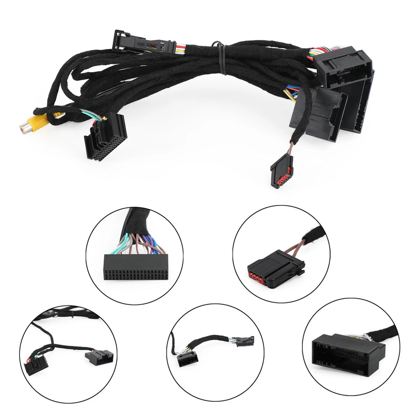 2015-2018 Ford Edge (Factory Auto Climate) F-150 Mustang 4" to 8" PNP Conversion Power Harness HC3Z-19A387-B