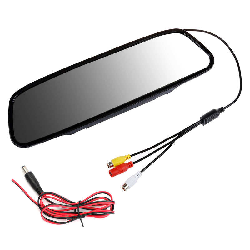 5.0" TFT LCD NTSC PAL Mirror 5.0inch Car Monitor Night Parking Assist