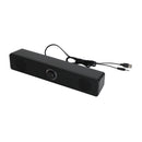 E350T Wired USB Audio Multimedia Computer Desktop 3.5mm Speaker Subwoofer