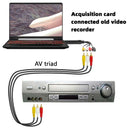 USB 2.0 Audio TV Video VHS to DVD VCR PC HDD Converter Adapter Capture Card