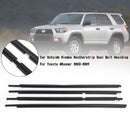 Toyota 4Runner 2003-2009 Car Outside Window Weatherstrip Seal Belt Moulding 68161-35060 68162-35060 68163-35030 68164-35030