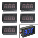 5Pcs Dc5-120V 0.56" 2 Wire Led Digital Display Panel Voltmeter Volt Tester