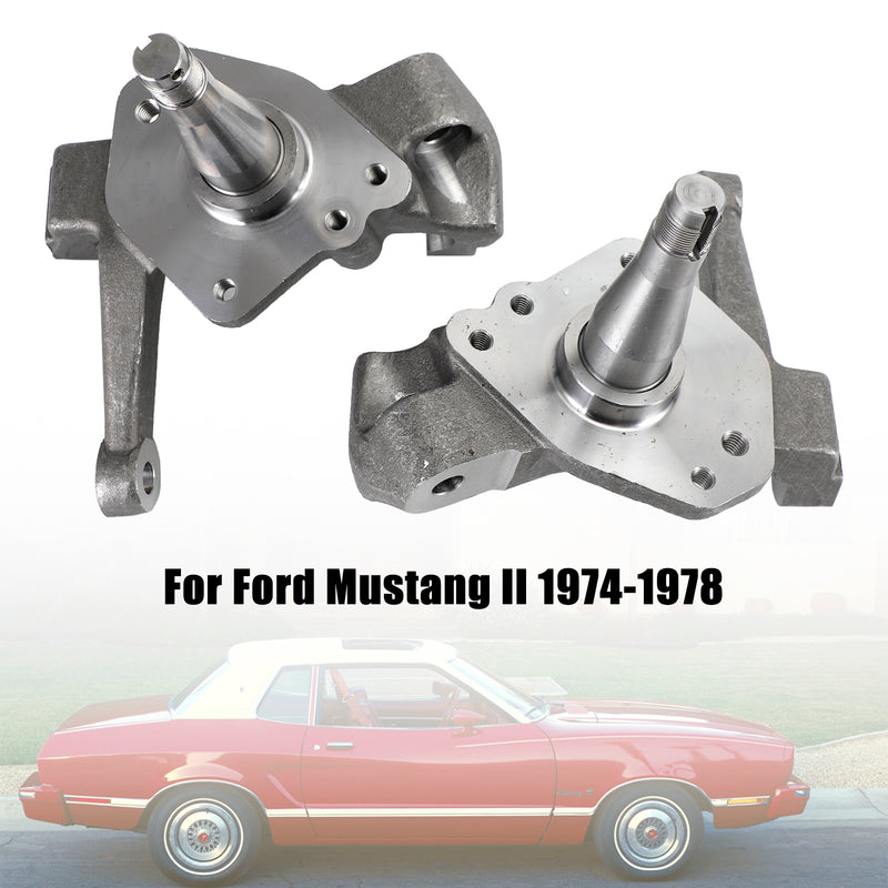 Ford Mustang II 1974-1978 Left/Right Hot Rod 2" Drop Spindles