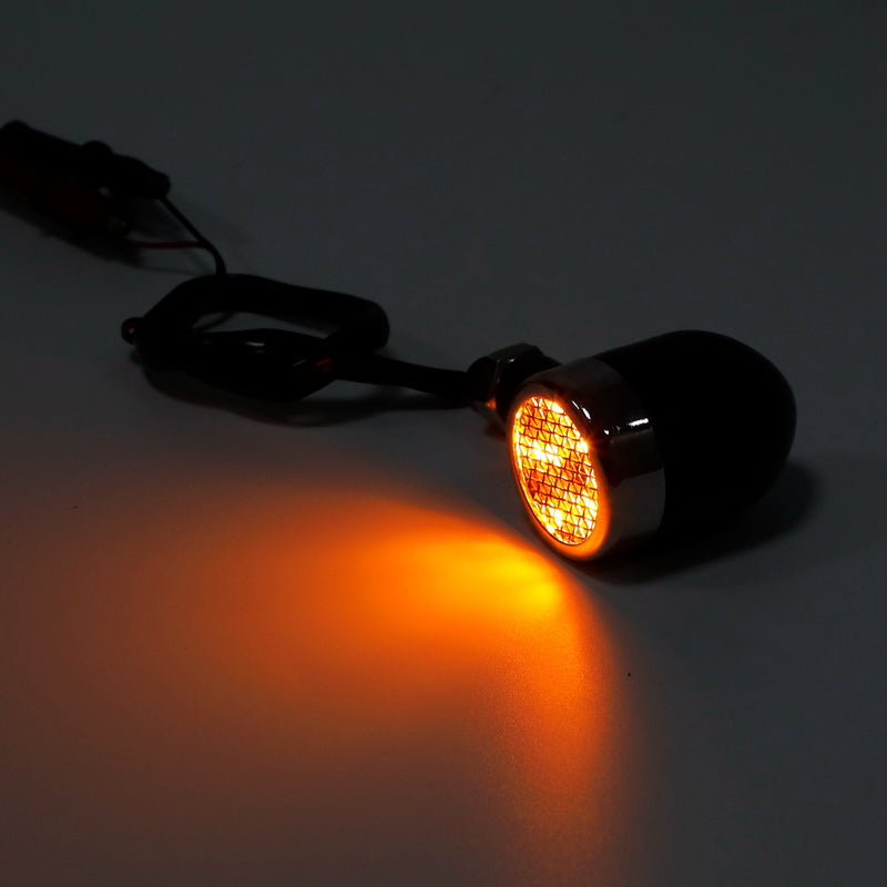 Universal 10MM Motorcycle LED Turn Signal Indicator Lamp Brake Light 12V M10