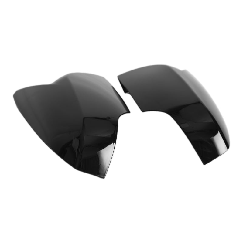 Gloss Black Refitting Ox Horn Rearview Mirror Cover For Subaru Forester 14-18 Generic
