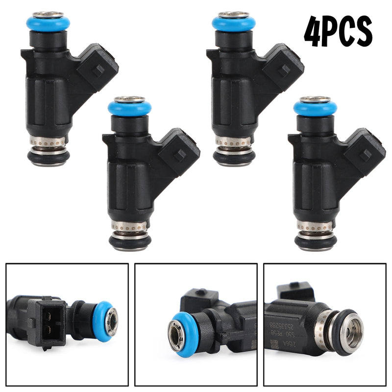 4Pcs Fuel Injector 25335288 Fit For Mercury Mariner Outboard 60HP 2002-2006