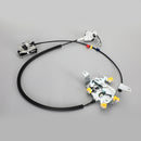 Rear Left Door Latch Lock Cable Extended Cab 6C3Z28264A01A For Ford Super Duty Generic
