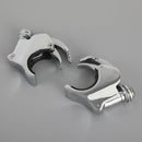 Windshield Fork Clamp Bracket Holder for Dyna  Wide Glide 2006+ Generic