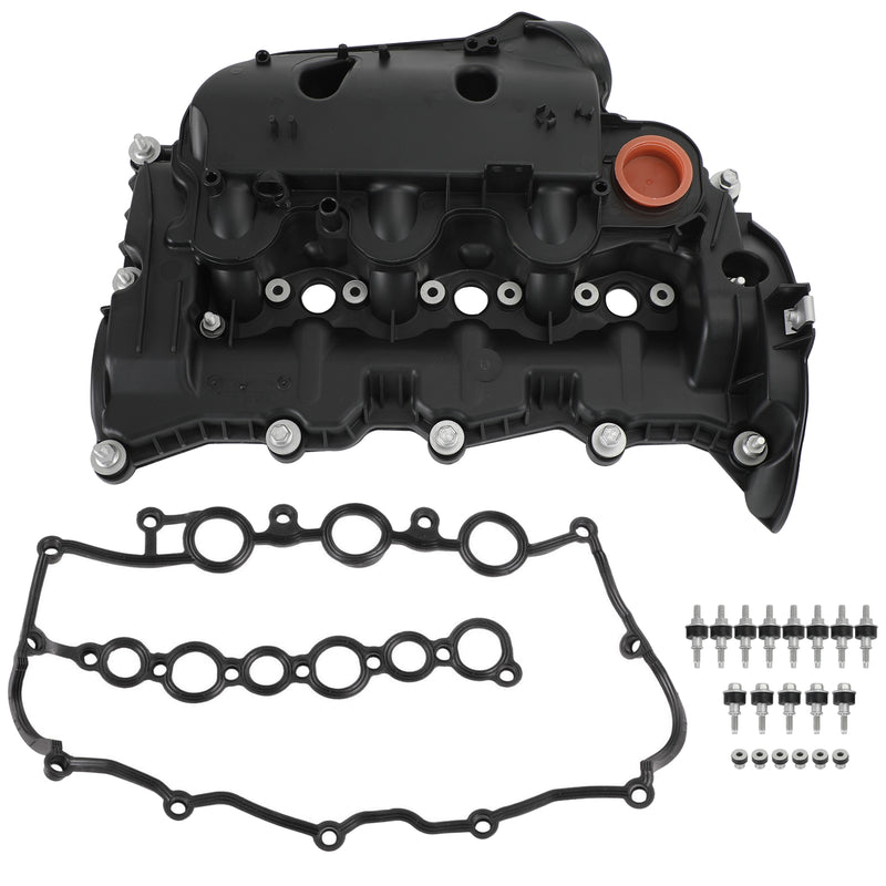 2017-2018 Land Rover Discovery V6 3.0L Diesel RH Engine Valve Cover w/ gasket Bolts