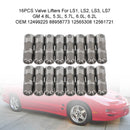 16PCS Valve Lifters For LS1, LS2, LS3, LS7 GM 4.8L, 5.3L, 5.7L, 6.0L, 6.2L Generic