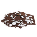2 Colors 357 Piece Self-Stick Furniture Felt Pads for Hard Surfaces