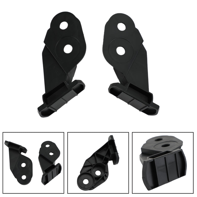 Front bumper fixings mounting clips For BMW 3 series E46 2001-2004 Black Generic