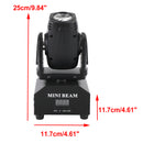 80W RGBW LED Moving Head Stage Lighting DJ DMX Beam Bar Disco Club Party Light