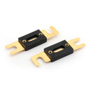 Fuse 30A-500A AMP ANL Type Gold Plated Blade Fuses For Auto Car Stereo Audio