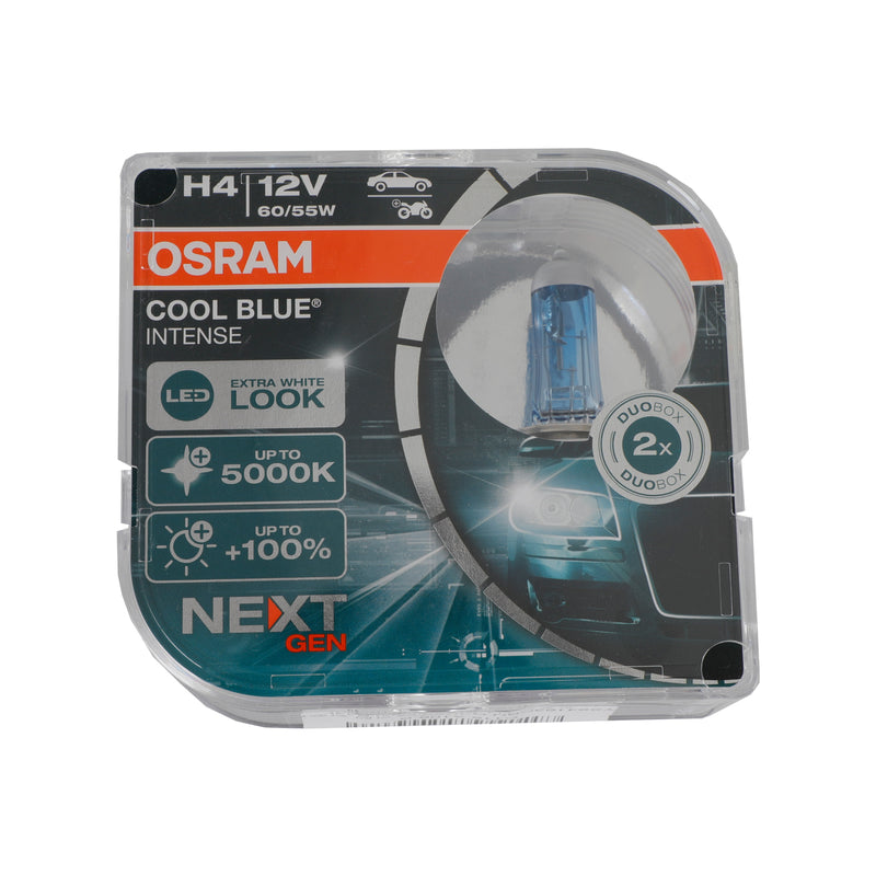 For OSRAM Car COOL BULE INTENSE 64193CBN H4 12V60/55W P43t Up to 5000K +100%